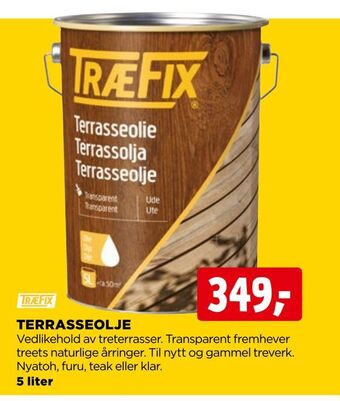 jem & fix Terrasseolje tilbud