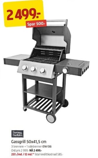 Jula Gassgrill tilbud
