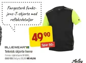 Jula BLUEWEAR teknisk skjorte herre tilbud