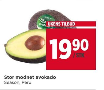 Meny Stor modnet avokado tilbud