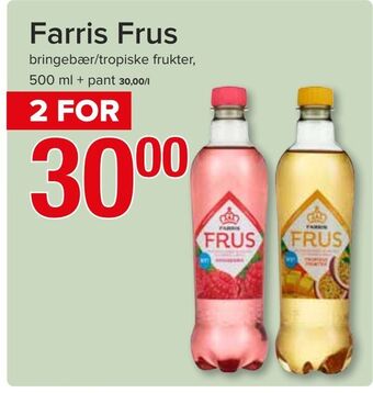 Spar Farris Frus tilbud
