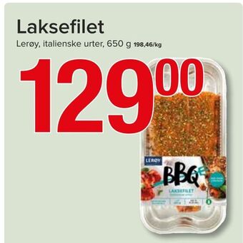 Spar Laksefilet tilbud
