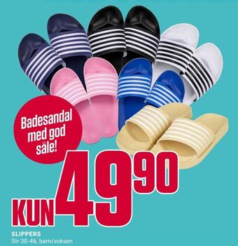 Europris Slippers tilbud