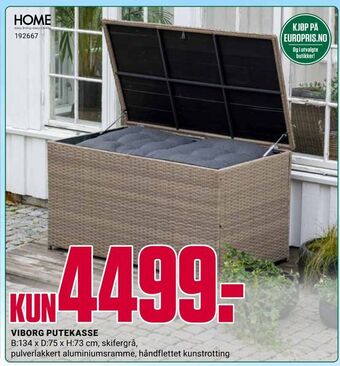 Europris Viborg putekasse tilbud