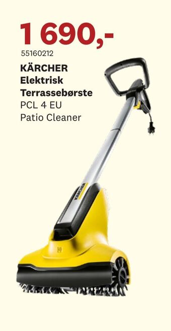 KÄRCHER Elektrisk Terrassebørste