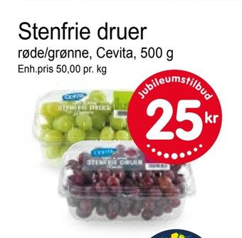 Joker Stenfrie druer tilbud