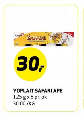 Bunnpris Yoplait safari ape tilbud