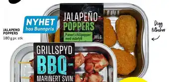 Bunnpris Jalapeno poppers tilbud