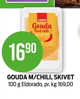 Kiwi Gouda m/chili, skivet tilbud