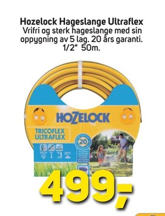 Megaflis Hozelock Hageslange Ultraflex tilbud