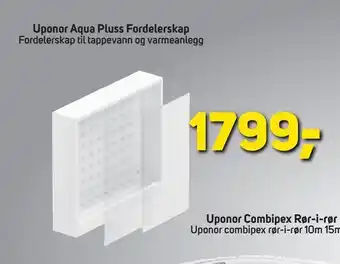 Megaflis Uponor Aqua Pluss Fordelerskap tilbud