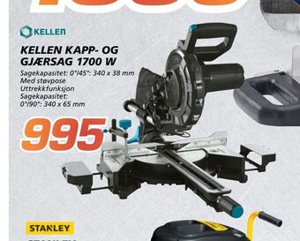 Coop Byggmix Kellen kapp- og gjærsag 1700 w tilbud