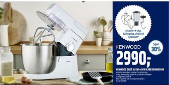 Coop Obs Kenwood chef xl kvl4110w kjøkkenmaskin tilbud
