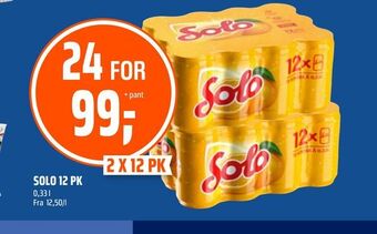 Coop Obs SOLO 12 PK tilbud