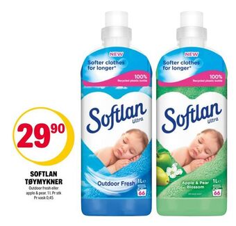 Coop Extra Softlan tøymykner tilbud