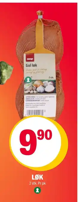 Coop Extra Løk tilbud