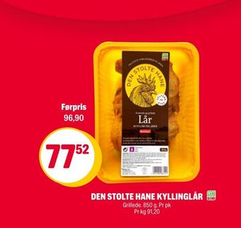 Coop Extra Den stolte hane kyllinglår tilbud