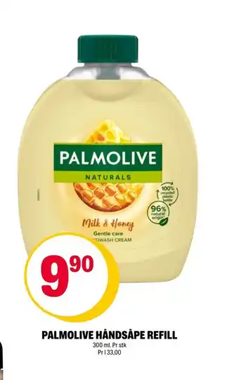 Coop Extra Palmolive håndsåpe refill tilbud