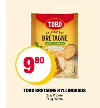 Coop Extra Toro saus tilbud