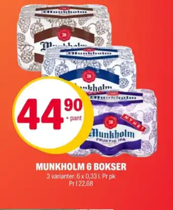 Coop Extra Munkholm øl tilbud