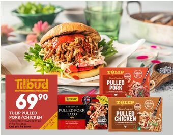 Coop Mega Tulip pulled pork tilbud