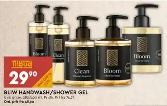 Coop Mega Bliw dusjsåpe tilbud