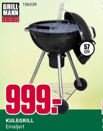 Europris Grillman kulegrill tilbud