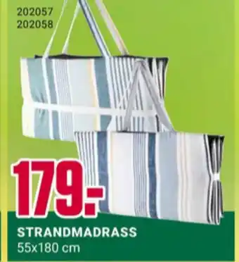 Europris Ukjent strandmadrass tilbud