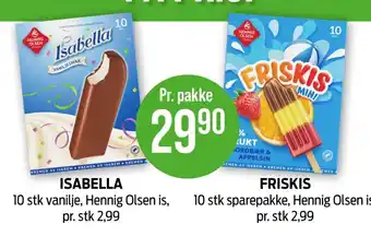Kiwi Hennig-olsen ispinner tilbud