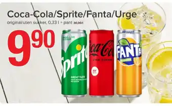 Spar Coca-cola zero brus tilbud
