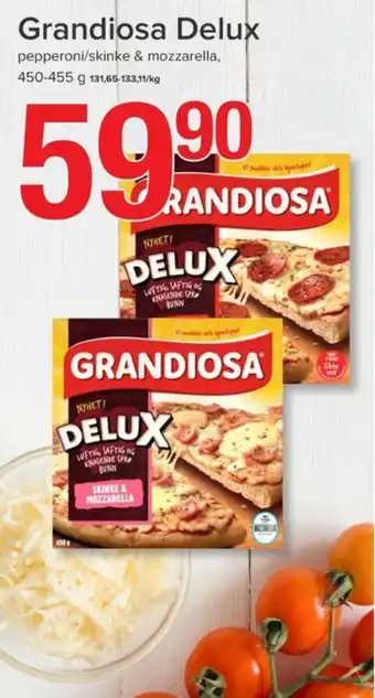 Spar Grandiosa pizza tilbud