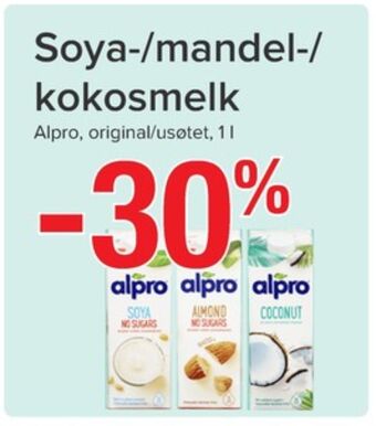 Spar Alpro tilbud