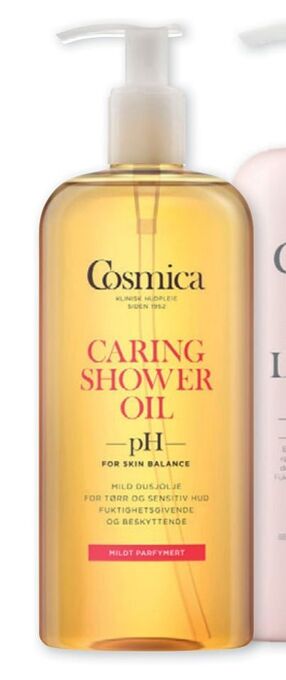 Vitusapotek Cosmica Caring Shower Oil tilbud