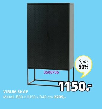 JYSK Virum Skap tilbud