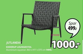 JYSK Edderup Loungestol tilbud
