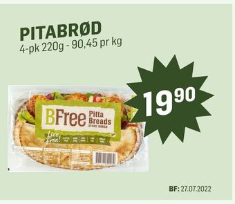 Holdbart Pitabrød tilbud