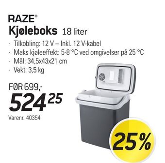 Thansen Kjøleboks tilbud