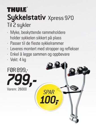 Thansen Sykkelstativ tilbud