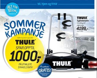 Thansen Sykkelstativ tilbud