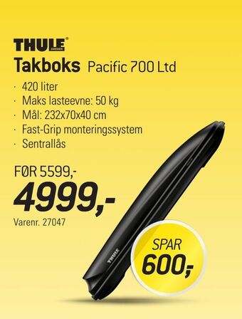 Thansen Takboks tilbud