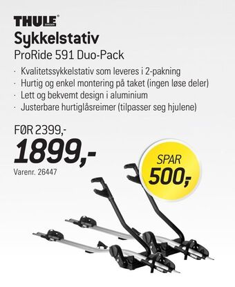 Thansen Sykkelstativ tilbud