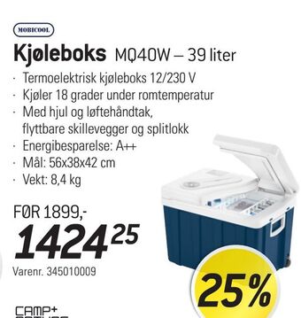 Thansen Kjøleboks tilbud