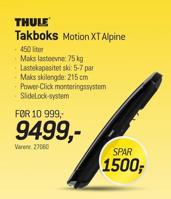 Thansen Takboks tilbud