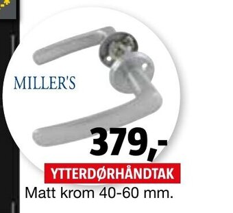 Bauhaus Ytterdørhåndtak tilbud