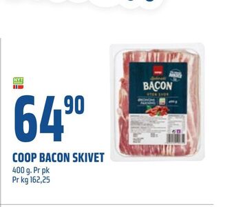 Coop Obs Coop bacon skivet tilbud