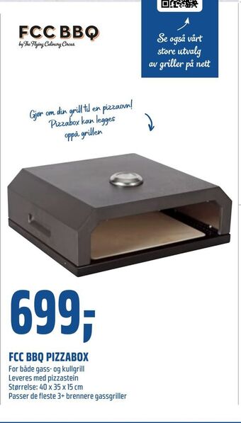 Coop Obs Fcc bbq pizzabox tilbud