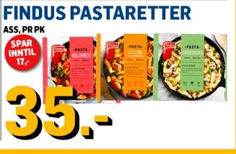 Price Lagerbutikk Findus Pastaretter tilbud