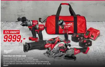 Tools Milwaukee Powerpack M18 FPP6K2-502B tilbud