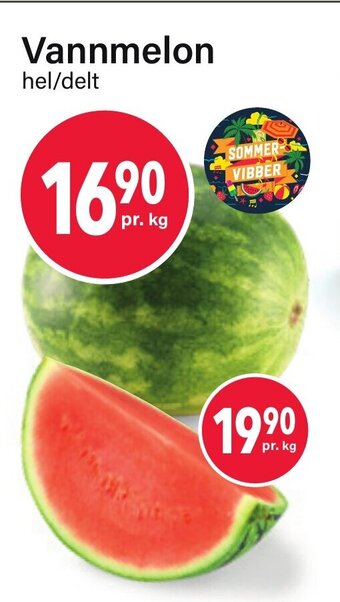 Nærbutikken Vannmelon tilbud