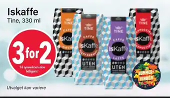 Nærbutikken Iskaffe Tine 330ml tilbud